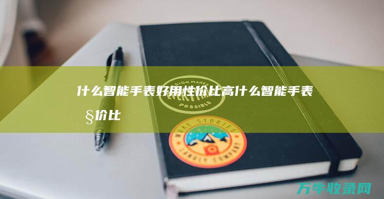 什么智能手表好用性价比高 (什么智能手表性价比高 质量好)