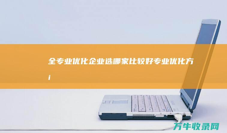 全专业优化企业选哪家比较好 (专业优化方案)